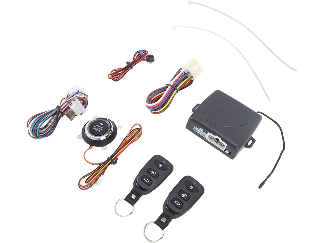Sistema De Alarma Para Automóvil Con Entrada Sin Llave Dc12v Con Arranque Remoto Y