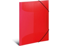 Carpeta HERMA Rojo (A3 - Polipropileno)