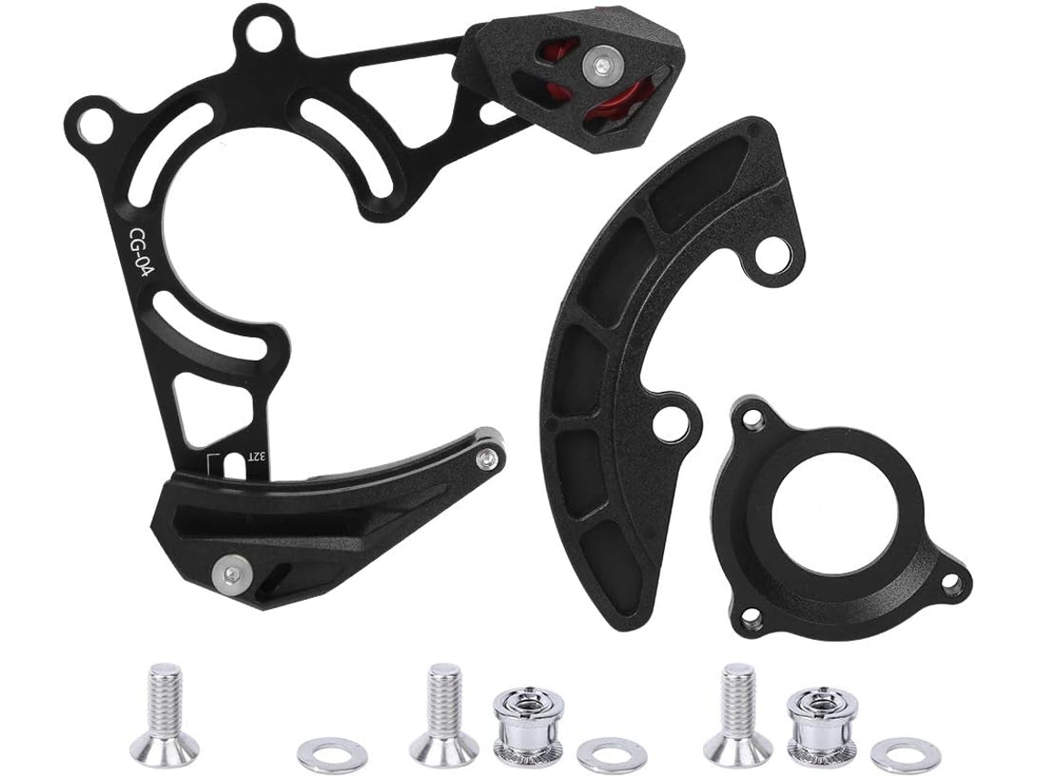Protección De Cadena Para Vtt Single Deck Pedalier Guide Dh Soft Tail 32t - 38t Du Cuadro
