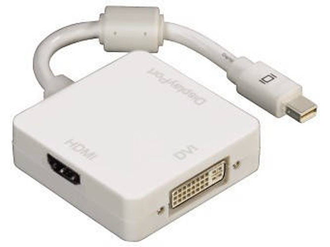 Adaptador de género HAMA mini DisplayPort - DVI/DisplayPort/HDMI