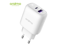 Cargador Oraimo Ocw-e96d De Doble Puerto Con Carga Ultrarrápida Inteligente De 22,5 W