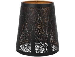 Lámpara De Hierro Hueco Tallada Con Motivo De Árbol, Iluminación Suave Y Decorativa Para Bombillas E27.