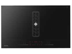 Placa de Inducción con Campana Integrada INFINITON HH-W83A874, 8 Zonas, Ancho 83 cm, A, CRYSTAL BLACK