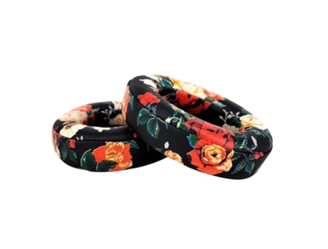 par de almohadillas suaves de piel sintética para auriculares, almohadillas de repuesto para auriculares, accesorio para Beats-Studio 2,0/3,0, impr...
