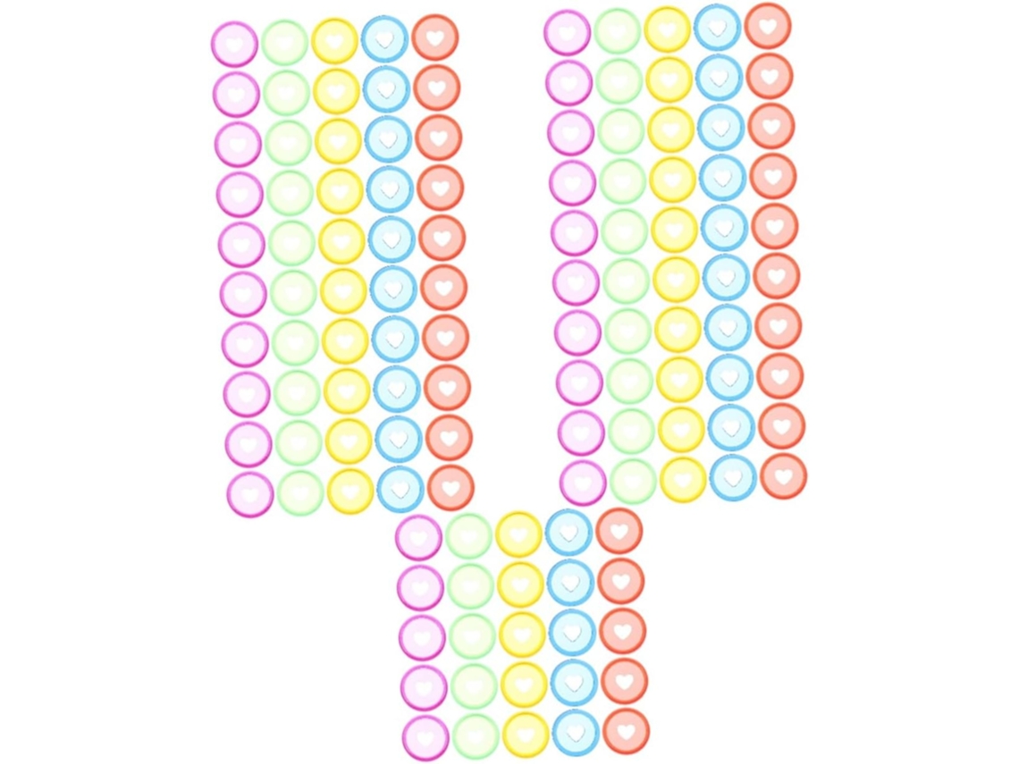48 espirales de encuadernación, anillos de plástico para carpetas de hojas sueltas, espiral de plástico (12 piezas x 4).