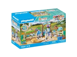 Escuela Moderna De Equitación 71637 Playmobil Caballos De Cascada A Partir De 5 Añosplaymobil