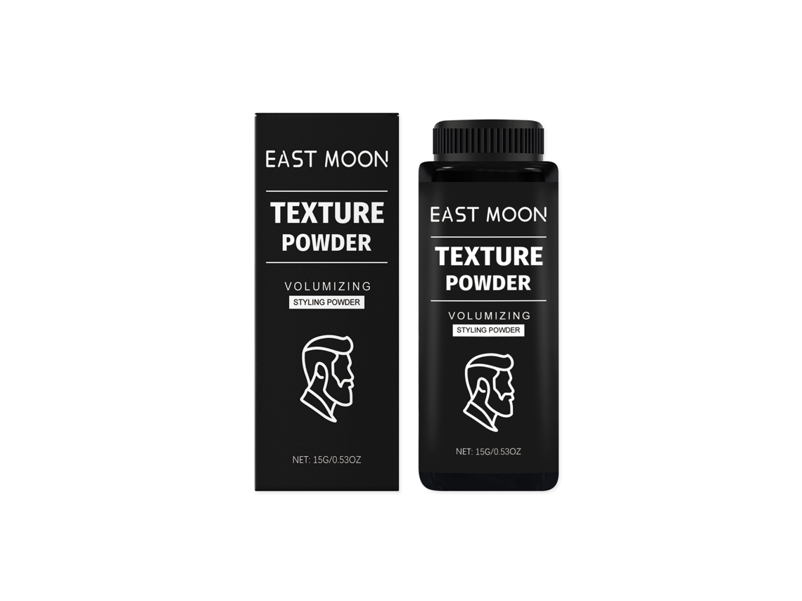 Polvo voluminizador para el peinado masculino