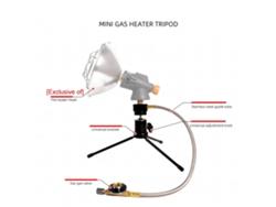 Calentador De Gas Portátil Para Camping, Pesca, Calefacción De Techo Ajustable, Equipo Para Exteriores De Invierno.