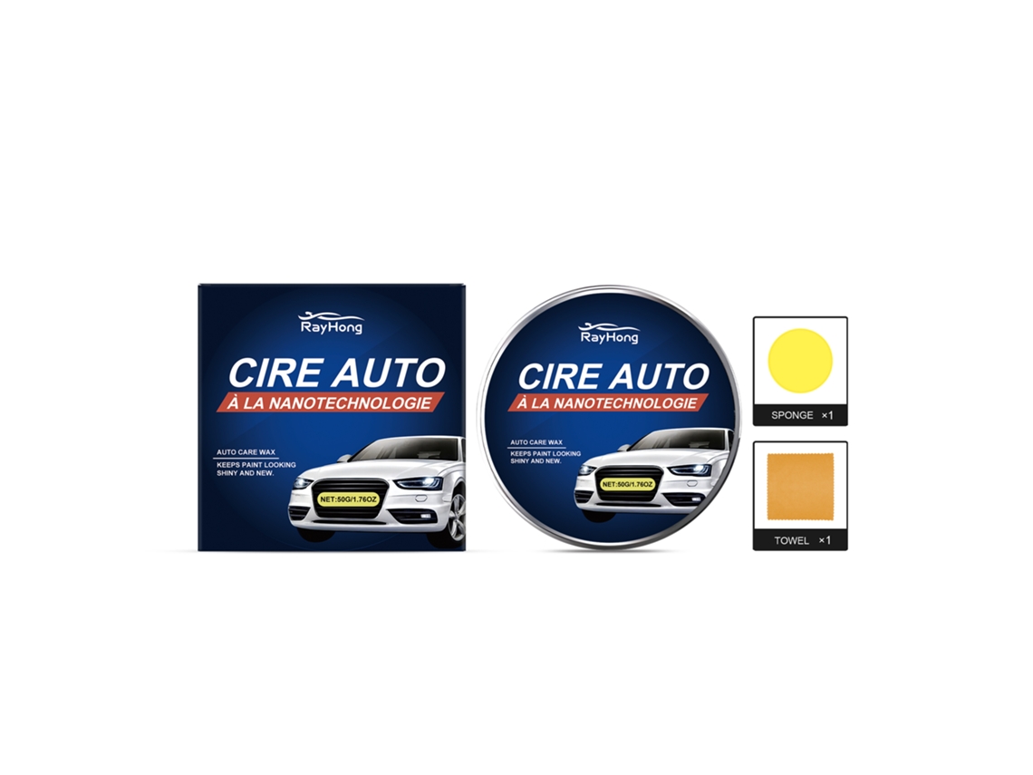 Kit de cera premium para coches