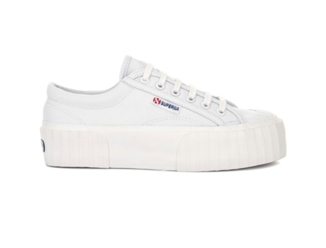 Zapatillas de Mujer SUPERGA Plateform Veg Beige (39)