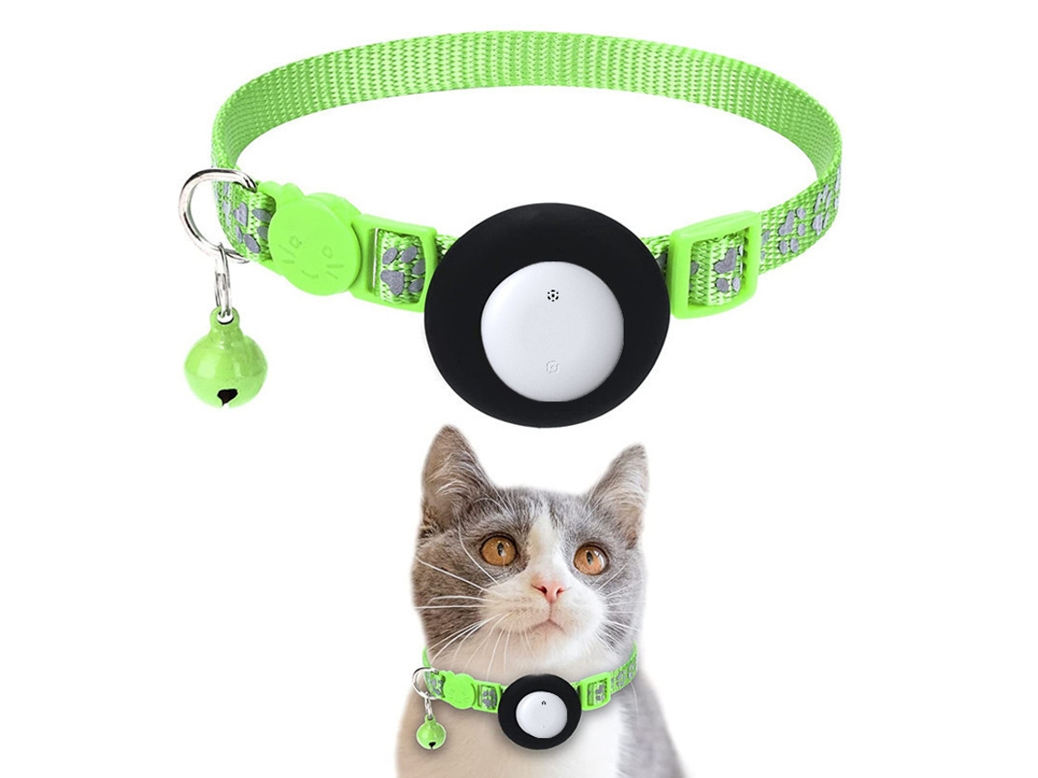 Rastreador De Animales, Localizador Global Gps Antipérdida Compatible Con Dispositivos Apple (verde) Cuich
