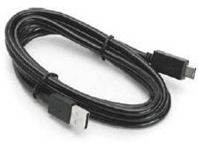Cable USB ZEBRA (USB-C - USB-C - Negro)