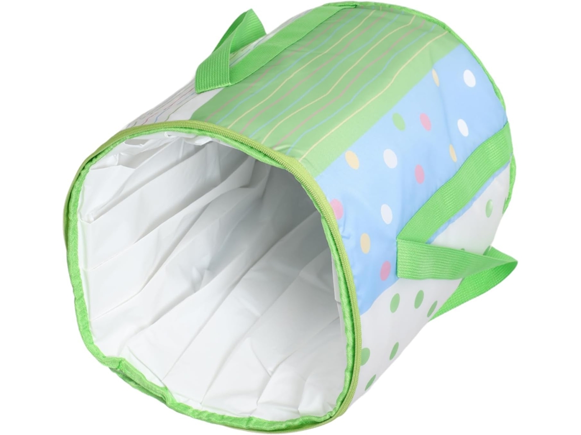 Bassin De Bain De Pieds Pliable Portátil En Tissu Sergé Vert Con Poignée Y Cuellovercle, Résistant...