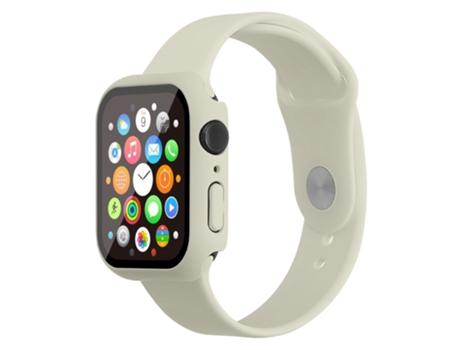 Correa de Silicona talla S/M para Apple Watch Series 7 41mm - blanco antiguo