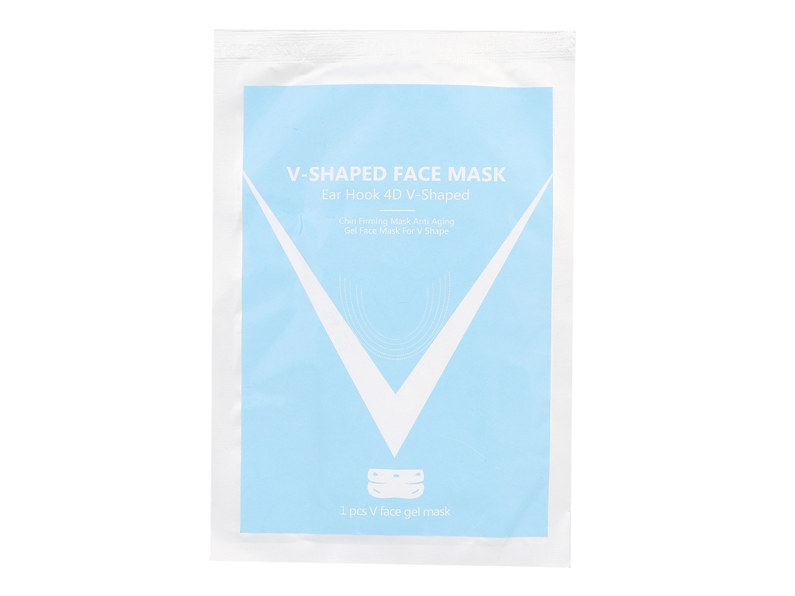 Mascarilla Gel Facial En Forma V Para Adelgazar, Hidratar, Tonificar Y Levantar La Piel Facial