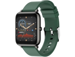 Reloj inteligente Yizhood de 1,4 pulgadas con pantalla táctil, monitor de ritmo cardíaco y sueño, monitor de actividad física con presión arterial (verde)