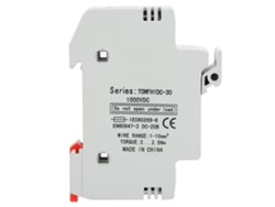 Base Portafusibles Monopolar De 1000 V Cc Y 20 A Para Montaje En Riel Din, De Fácil Instalación, Tamaño 10 X 38 Mm.
