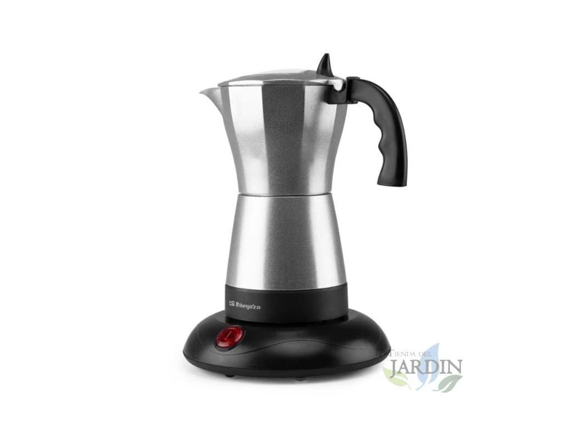 Cafetera Italiana ORBEGOZO 480W 3-6 Tazas