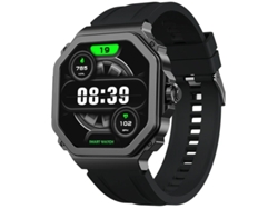 Reloj Inteligente Bluetooth 1.43 Amoled Frecuencia Cardíaca T63 Mensaje De Oxígeno En Sangre Push Modo Multideportivo Negro Yizhood