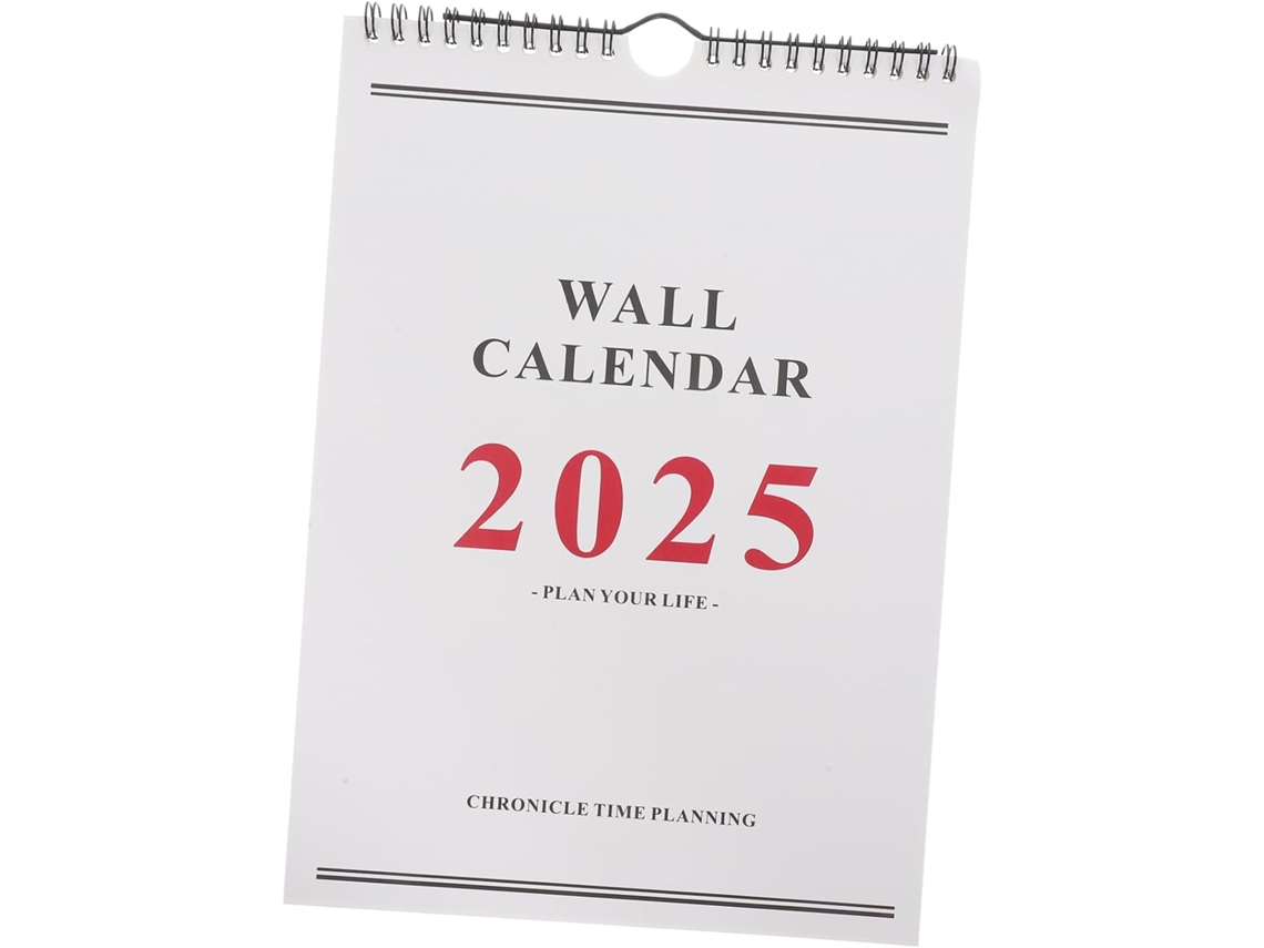 Planificador De Pared En Espiral Para Septiembre Y Diciembre, Ideal Para El Hogar