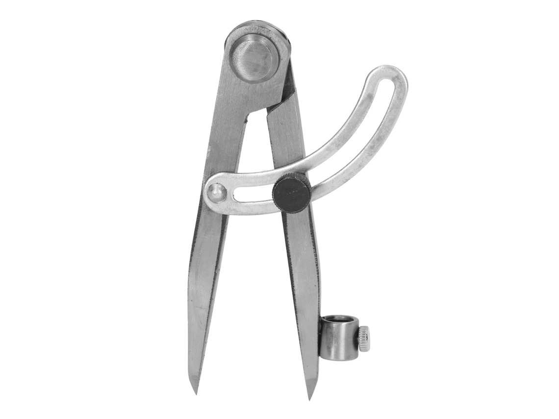 Compás De Ala Con Bloqueo Y Soporte Para Lápiz De 125 Mm Para Carpintería Y Metalurgia.