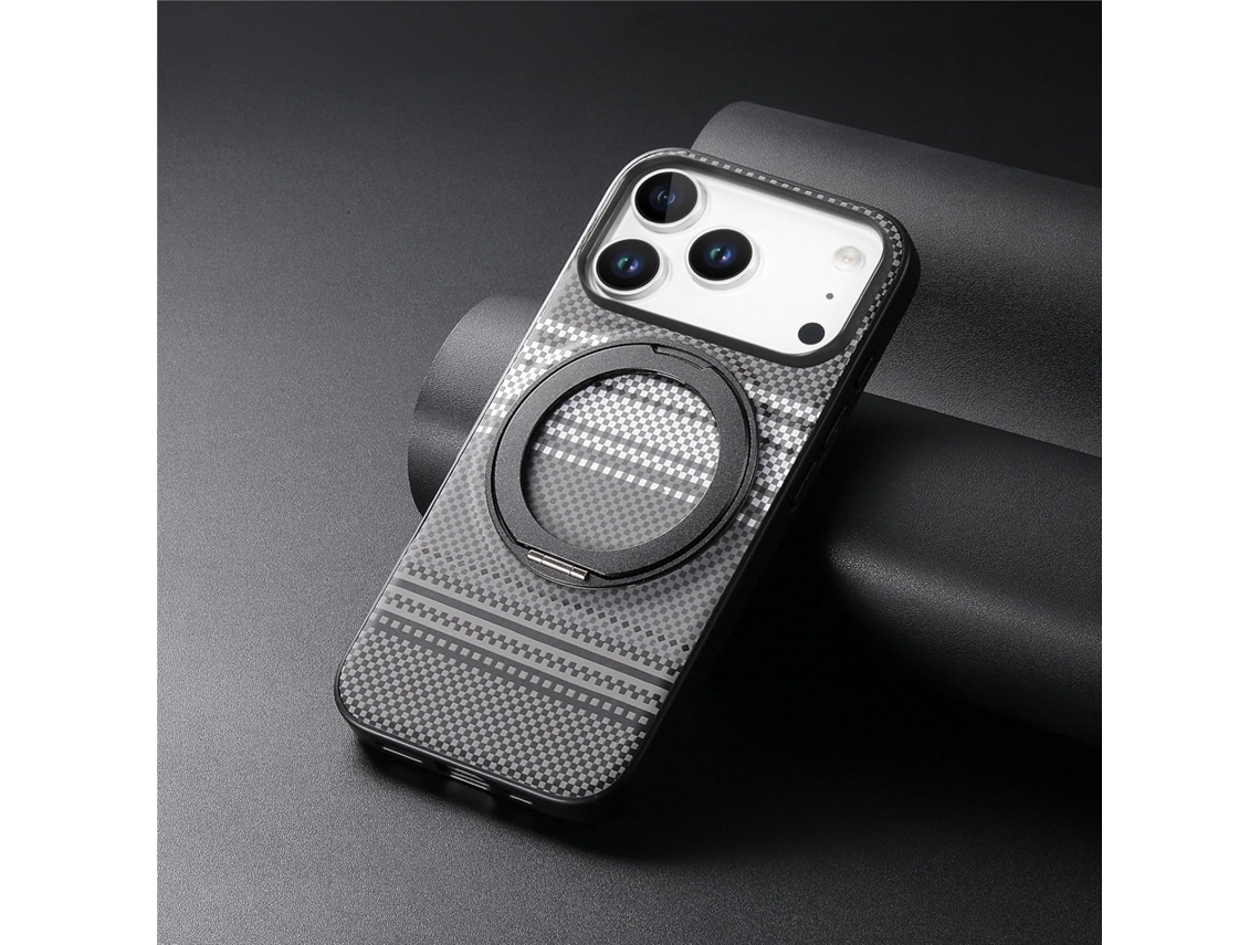 Funda Para Iphone 17 Pro Max, Piel Sintética Ultrafina, Magnética, Carga Inalámbrica, Borde De Tpu Suave.