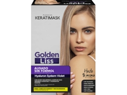 Kit de alisado BE NATURAL Golden Liss Keratimask
