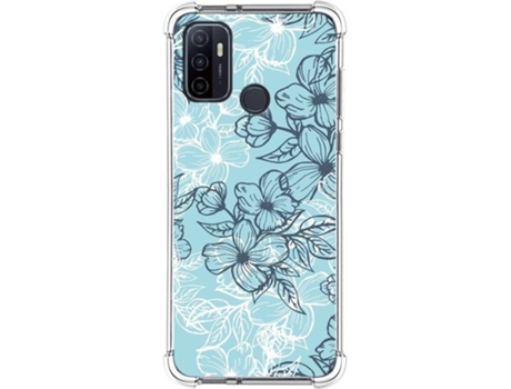 Carcasa Oppo A53 TUMUNDOSMARTPHONE Dibujos Antigolpes Flores 03 Multicolor