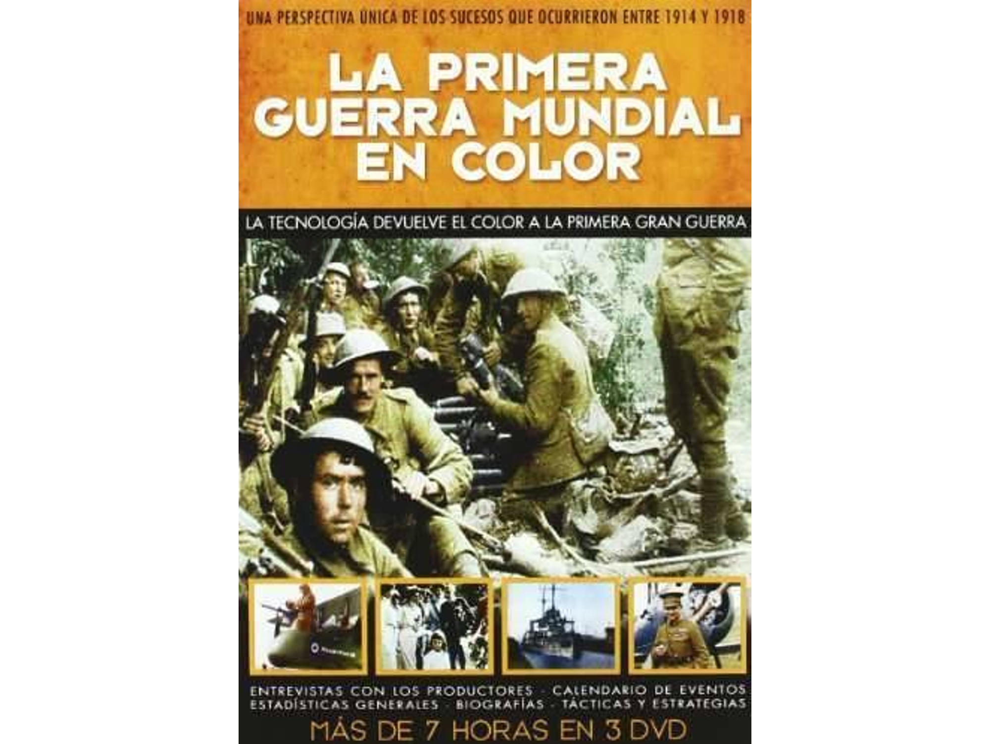 DVD Pack La Primera Guerra Mundial En Color