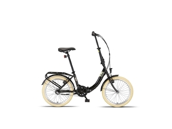 Bicicleta Plegable PACTO NINE negro - 3 marchas Shimano Nexus - frenos de llanta
