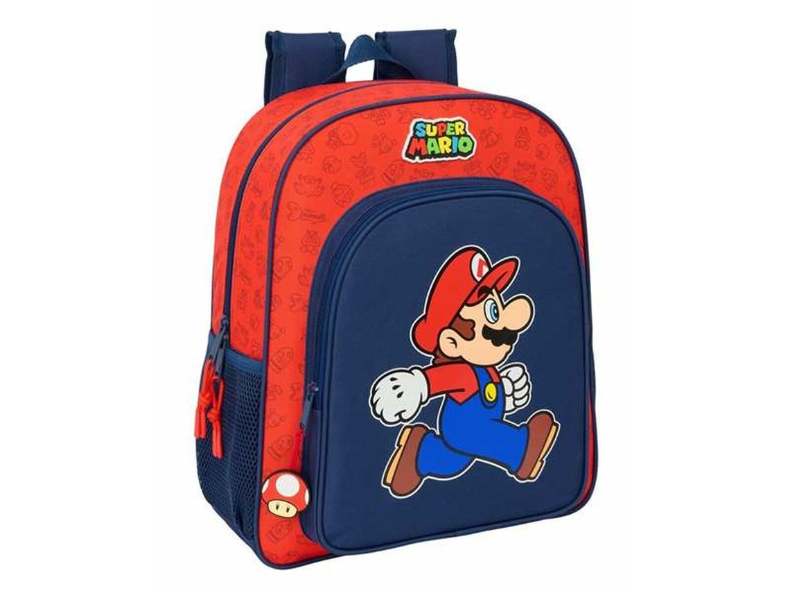 Mochila Junior SUPER MARIO Trick (32 x 38 x 12 cm)