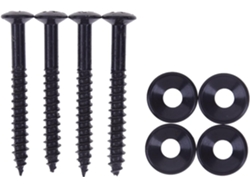 Pcs Kit De Bujes Unión Del Mástil Guitarra Con Tuercas Tornillos Montaje Ferrules Para Bajo Conexión Cuerpo Y El