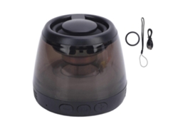 Altavoz Bluetooth portátil con luz RGB, rotación, antiestrés y graves potentes. Mini altavoz Bluetooth Chennnls.
