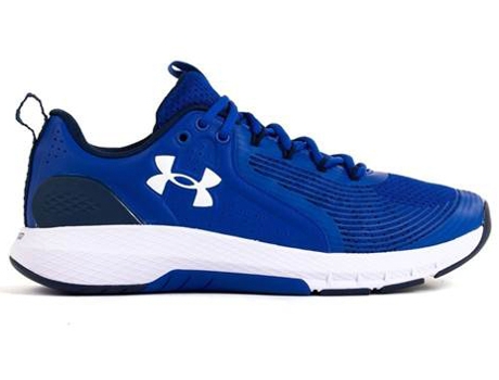 Zapatillas Deportivas UNDER ARMOUR Charged Commit Tr 3 (Azul - Material Sintético, Tejido- 44,5)