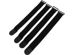 Juego de 4 bandas elásticas de seguridad para pantalones de ciclismo, ideales para ciclismo, equitación, pesca y otras actividades al aire libre.
