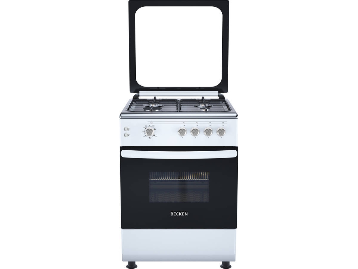Cocina BECKEN 6060 BGS4506N WH (64 L - Gas Butano-Propano - Blanco)