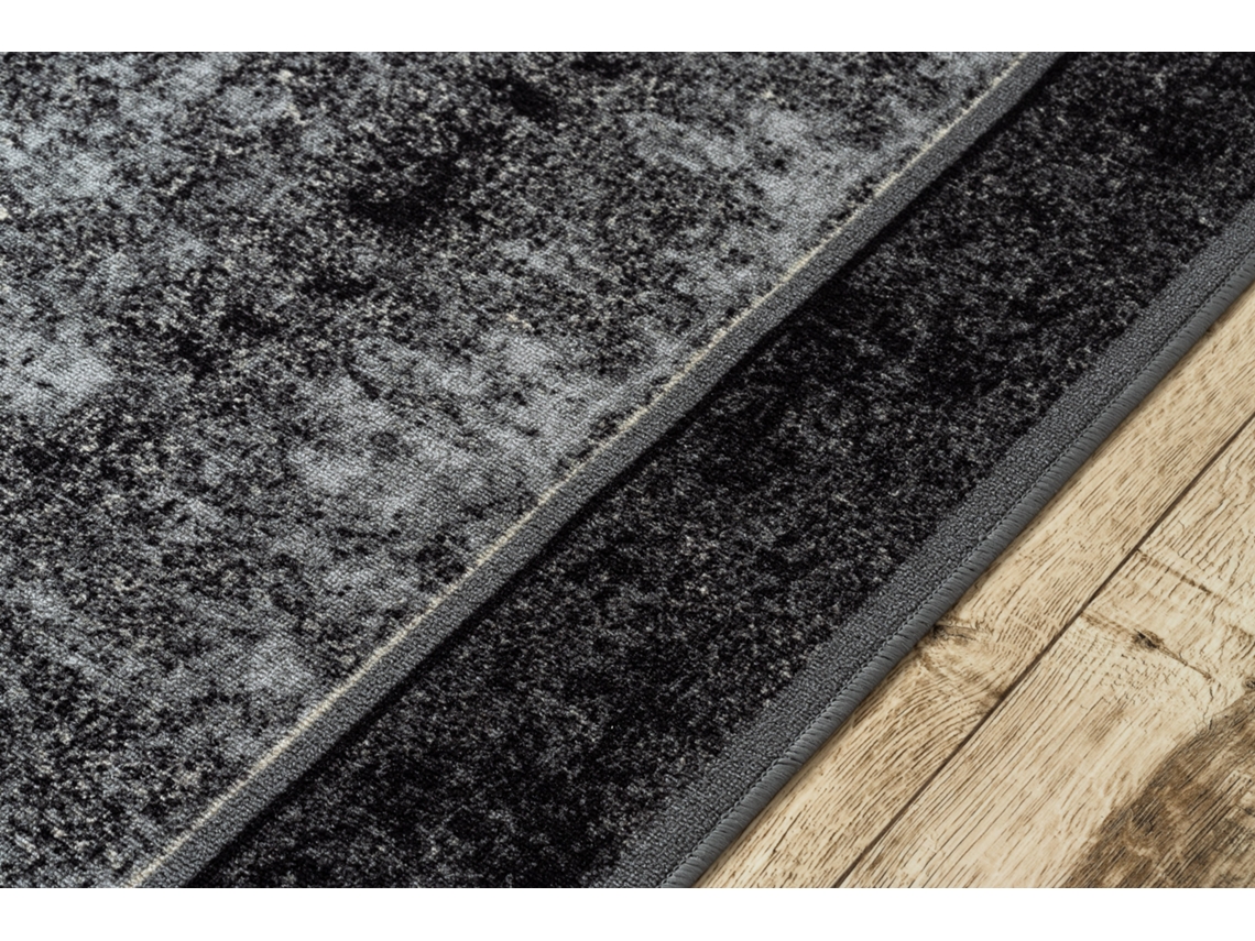 Alfombra de Pasillo con Refuerzo de Goma 120 cm Stark Gris