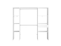 Guardarropa CONCEPT U Elysee (Blanco - Madera Aglomerada - 198x40x180 cm)