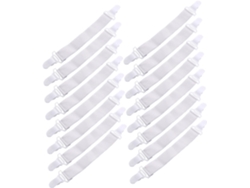 16 Hebillas Antideslizantes Para Sábanas,