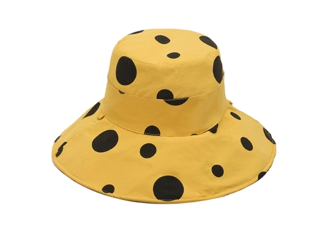 Visera De Sombrero De Pescador - Punta De Onda De Doble Cara Amarilla [Con Cuerda] Visera De Sombrero De Pescador - Punta De Onda De Doble Cara Ama...
