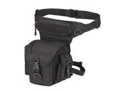 Mochila impermeable para piernas, ideal para viajes y acampadas.