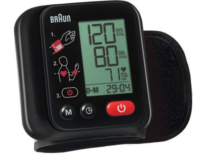 Braun Bbp2200 Vitalscan 3 monitor de arterial muñeca salud y