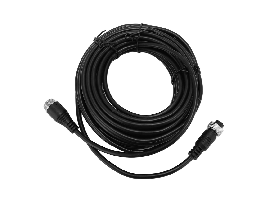 Cable De Extensión De 4 Pines Para Cámara De Visión Trasera, Señal Estable, Imagen Nítida, 10 M, Para Camión, Remolque, Autobús, Autocaravana
