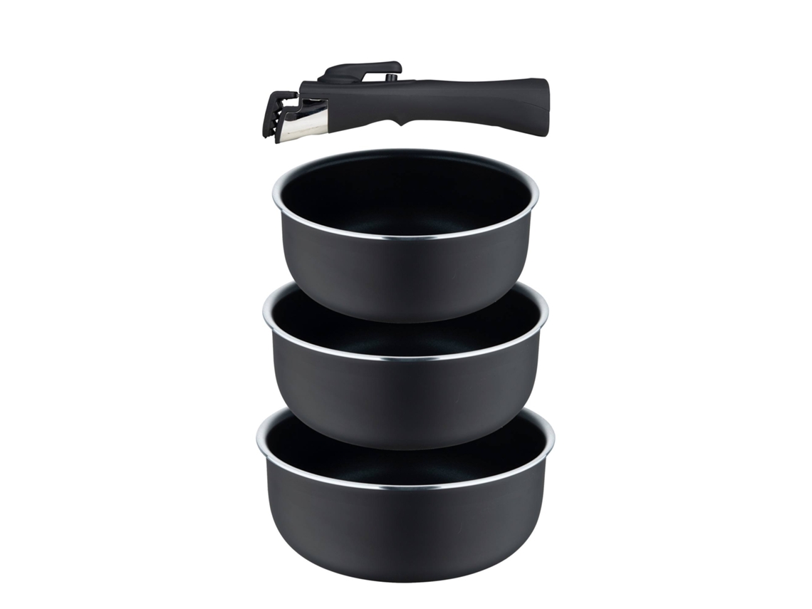 Juego de utensilios de cocina Bergner Click&cook para inducción