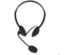 Auriculares LKHS03 Auriculares con Micrófono Ajustable Conector 1 X 3.5mm y Control de Volumen LINK