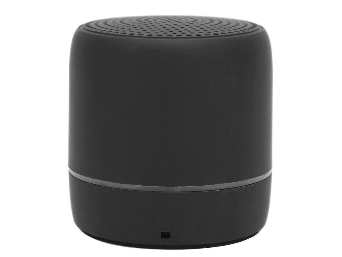 Altavoz Yunzii Mini Bluetooth 5.0, estéreo nítido, graves potentes, altavoz inalámbrico portátil para exteriores, negro
