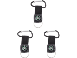 Llavero Con Brújula, Accesorio De Viaje, Trabillas Para Cinturón