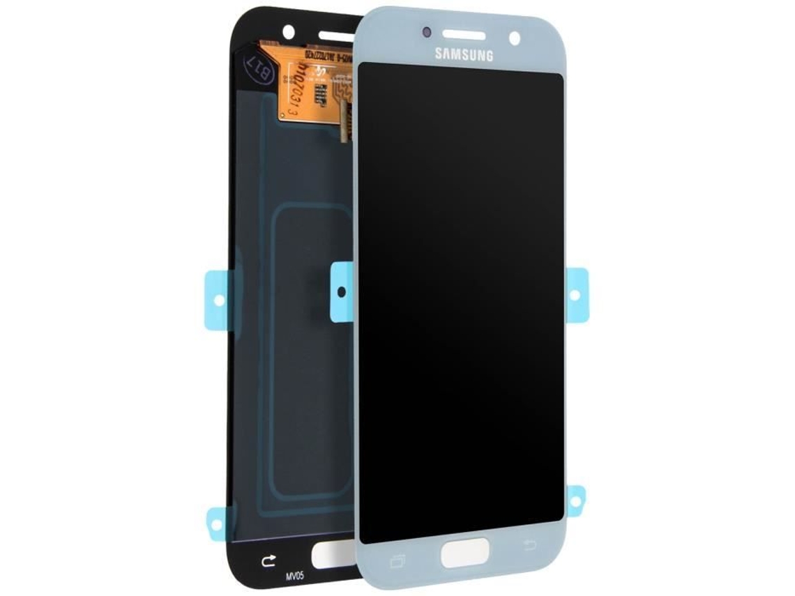 Pantalla Lcd Original SAMSUNG Galaxy A3 2017 Reemplazo Completo Azul Cielo