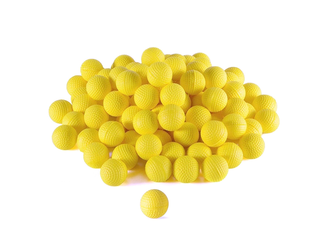 Ats-50 Piezas Pelotas De Espuma Redondas De Reemplazo Para Juguetes Infantiles Niños Niñas