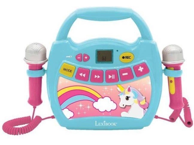 Kit de Karaoke LEXIBOOK Unicórnio